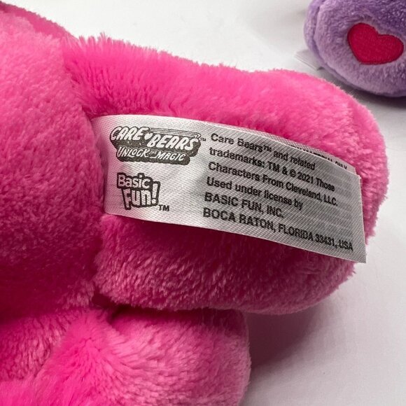 Care Bears 12” Share Bear & Togetherness Unicorn Dragon 2021 Hoodie Friends - Picture 8 of 14